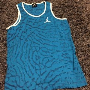 Blue and black Jordan Tang Top